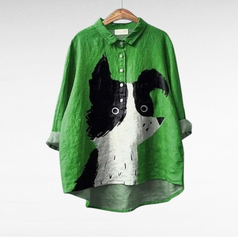 Amelia | Moderne Vintage Bluse