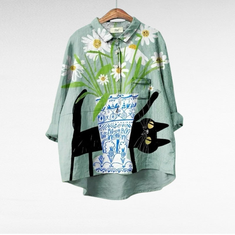 Sophia | Moderne Vintage Bluse