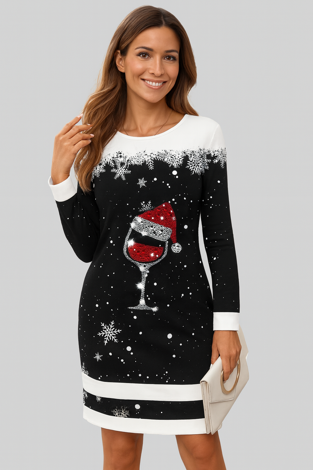 Liv | Dame Julekjole med Sæsonmotiv