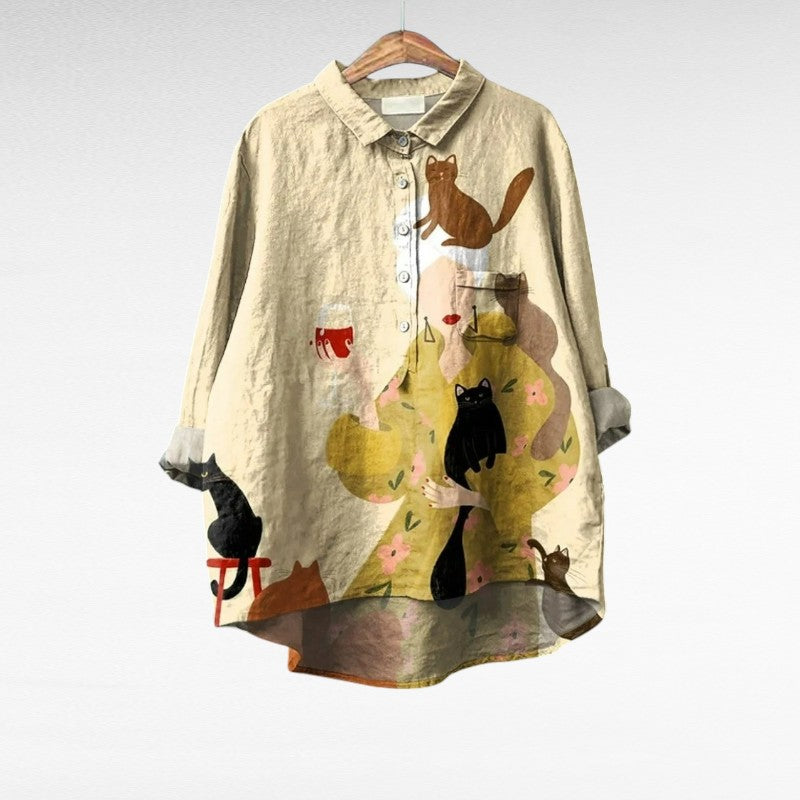 Isabella | Moderne Vintage Bluse