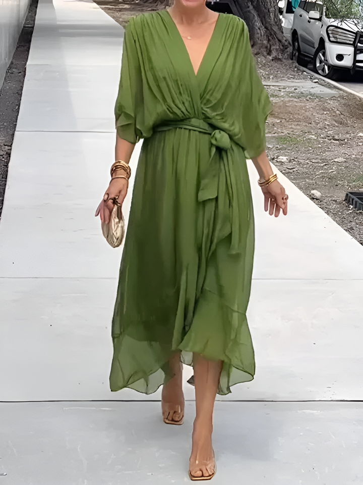 Adriana | Selvtillids-Styrkende Silke Kjole