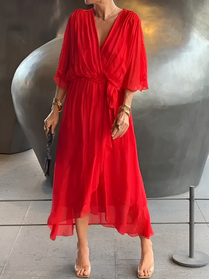 Adriana | Selvtillids-Styrkende Silke Kjole
