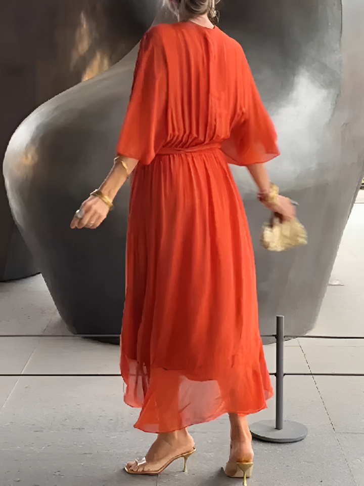 Adriana | Selvtillids-Styrkende Silke Kjole