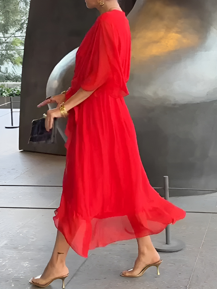 Adriana | Selvtillids-Styrkende Silke Kjole
