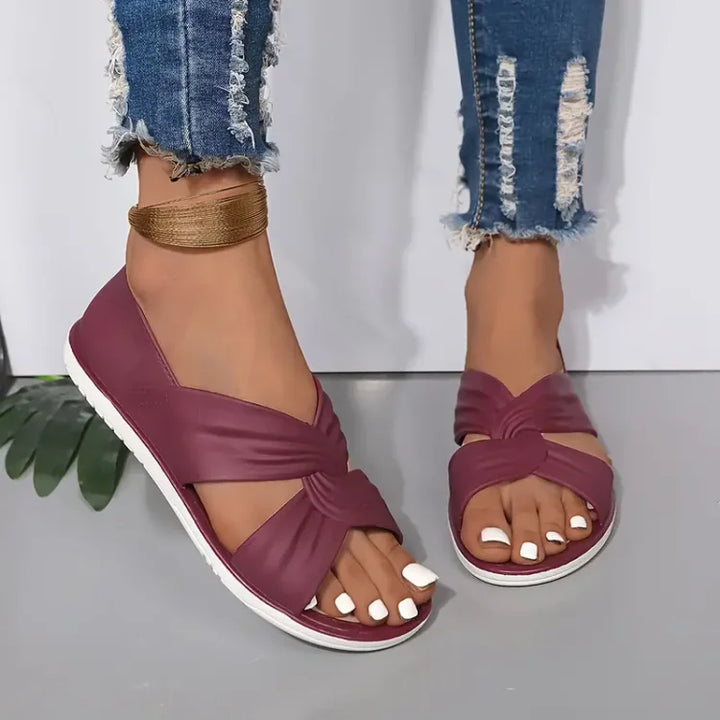 Susan | Komfortable Slip-on Sandaler