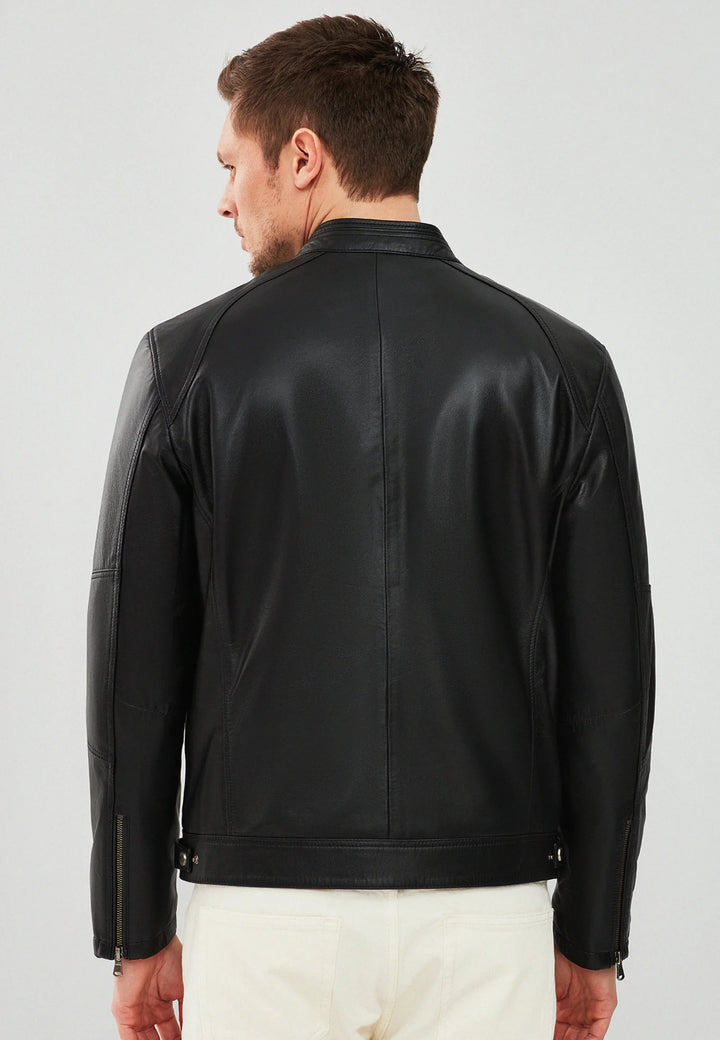 Herman | Premium Casual Læderjakke