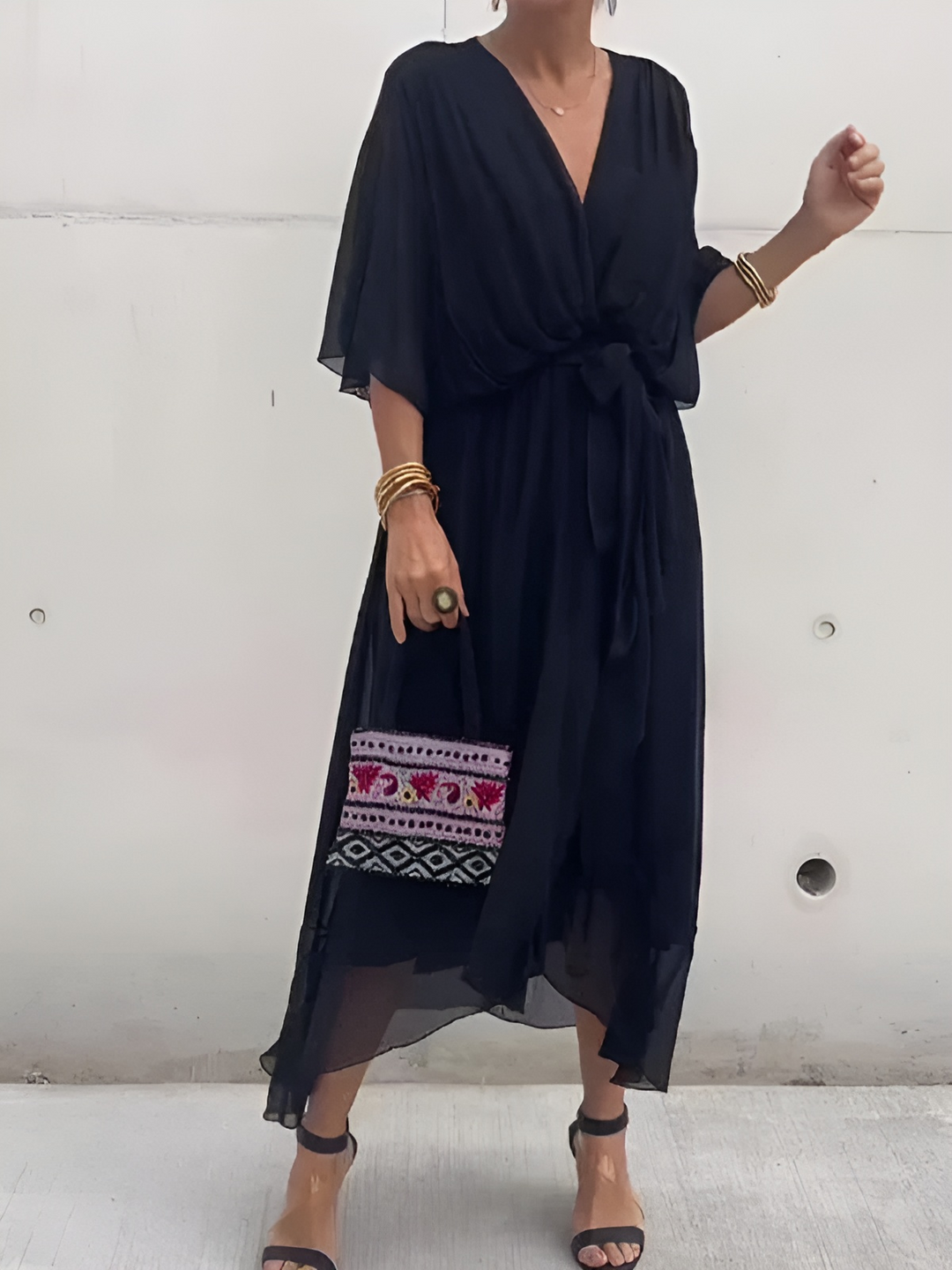 Adriana | Selvtillids-Styrkende Silke Kjole