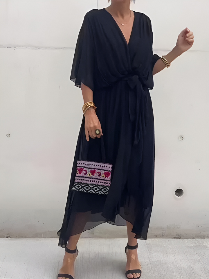 Adriana | Selvtillids-Styrkende Silke Kjole