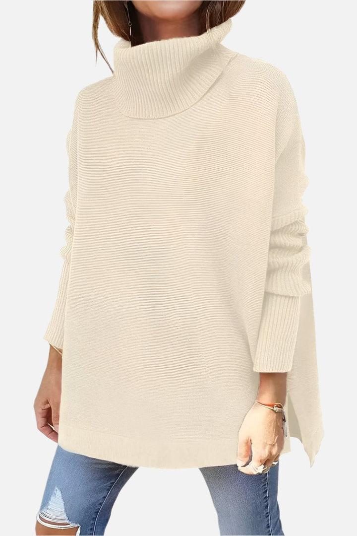 Lena | Hyggelig Rullekravesweater