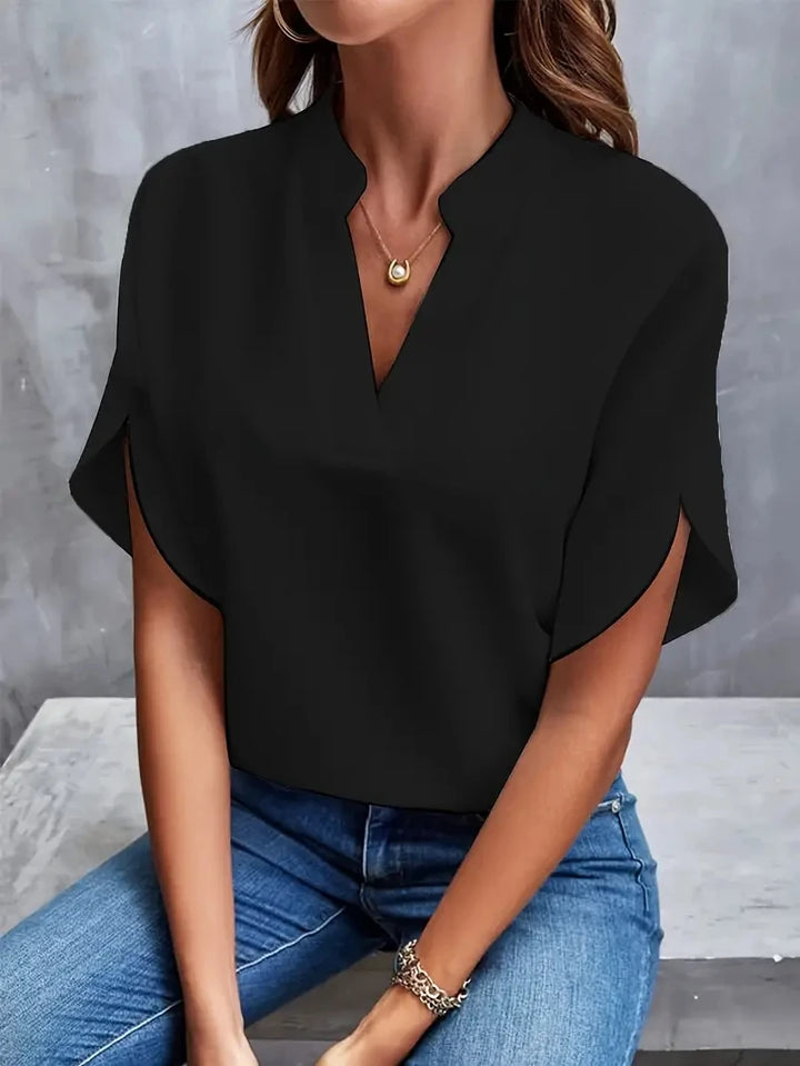 Sienna | Elegant V-Hals Bluse