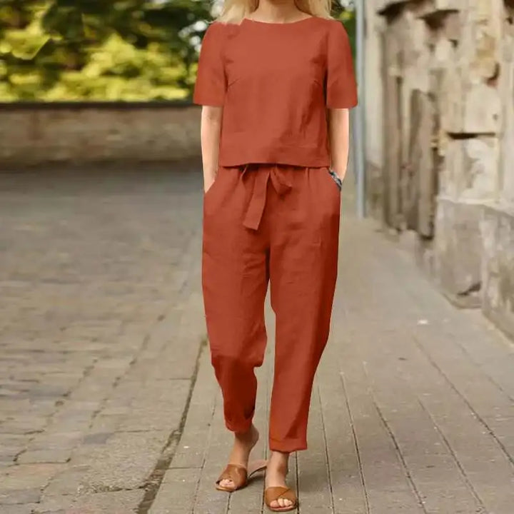 Evelyn | Vintage Casual To-Delt Sæt