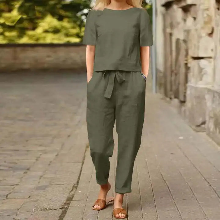 Evelyn | Vintage Casual To-Delt Sæt
