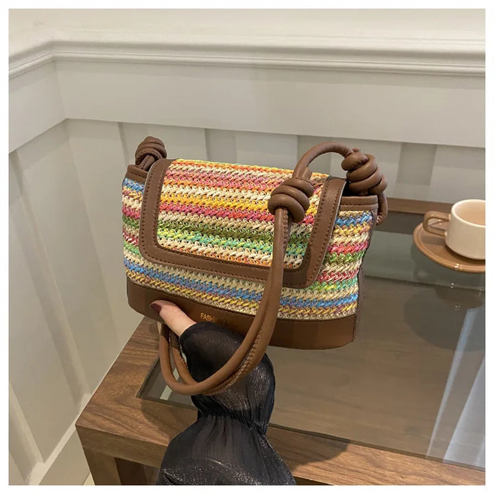 Serena | Sommer Flettet Crossbody Taske
