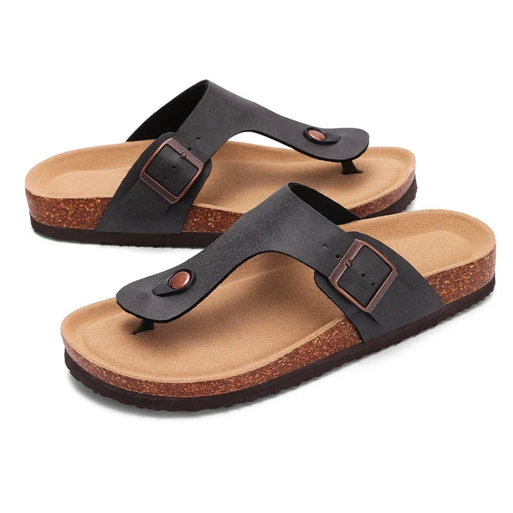 Capri | Tå-Post Cork Sandaler
