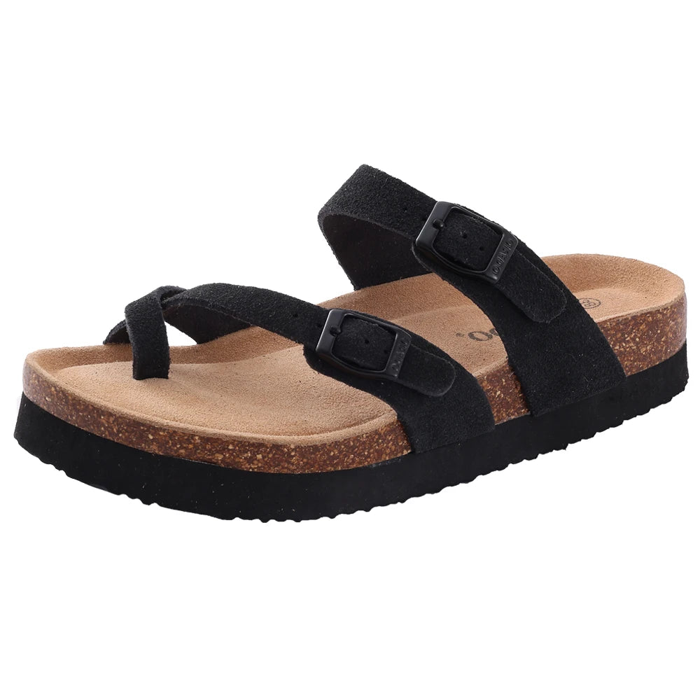 Malibu | Tå-Løkke Cork Sandaler