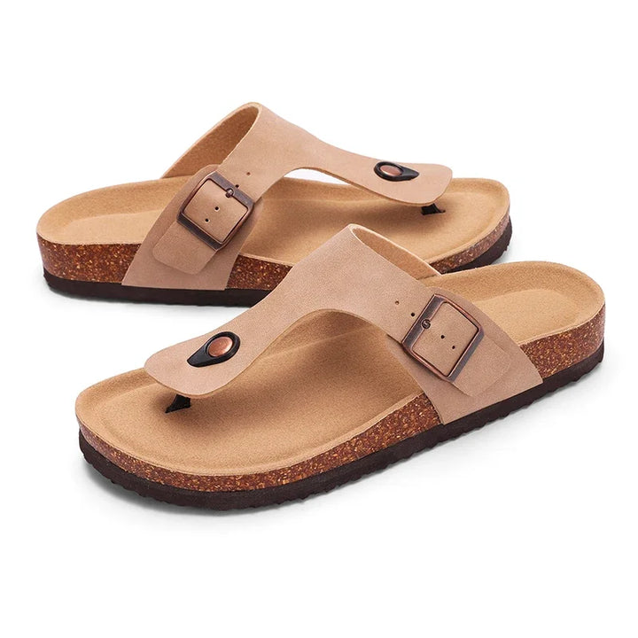 Capri | Tå-Post Cork Sandaler