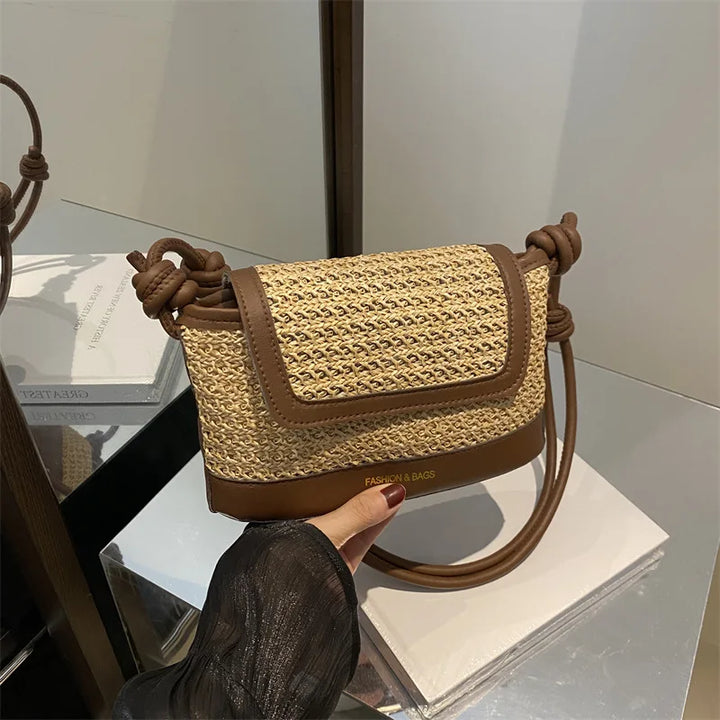 Serena | Sommer Flettet Crossbody Taske