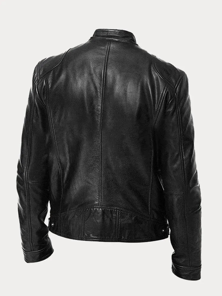 Herman | Premium Casual Læderjakke