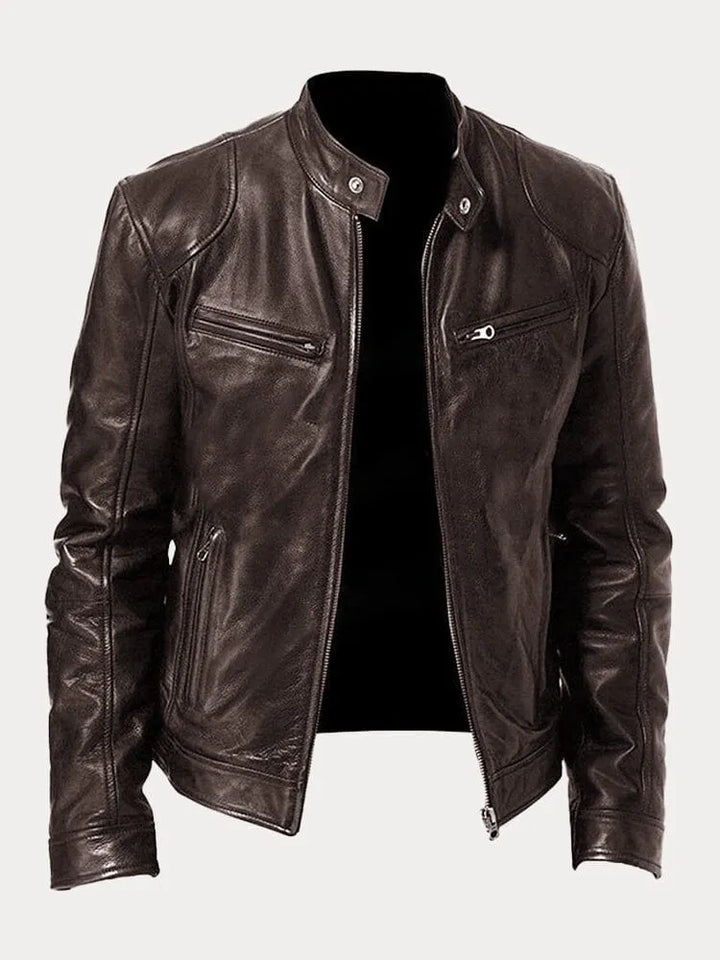 Herman | Premium Casual Læderjakke