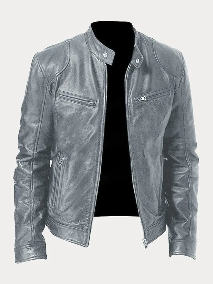 Herman | Premium Casual Læderjakke