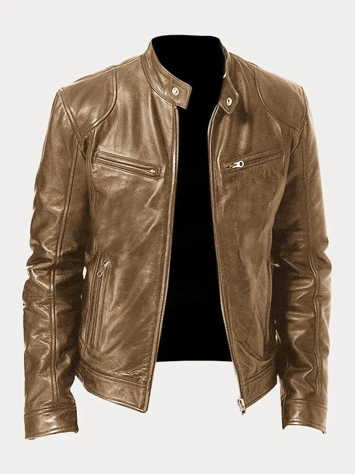 Herman | Premium Casual Læderjakke