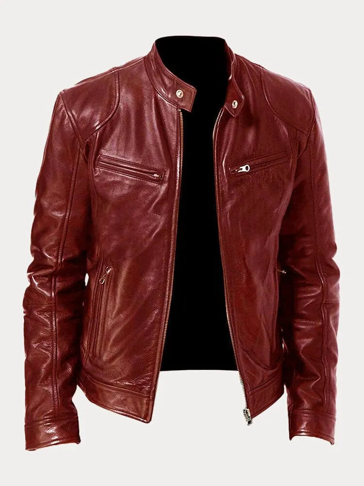 Herman | Premium Casual Læderjakke