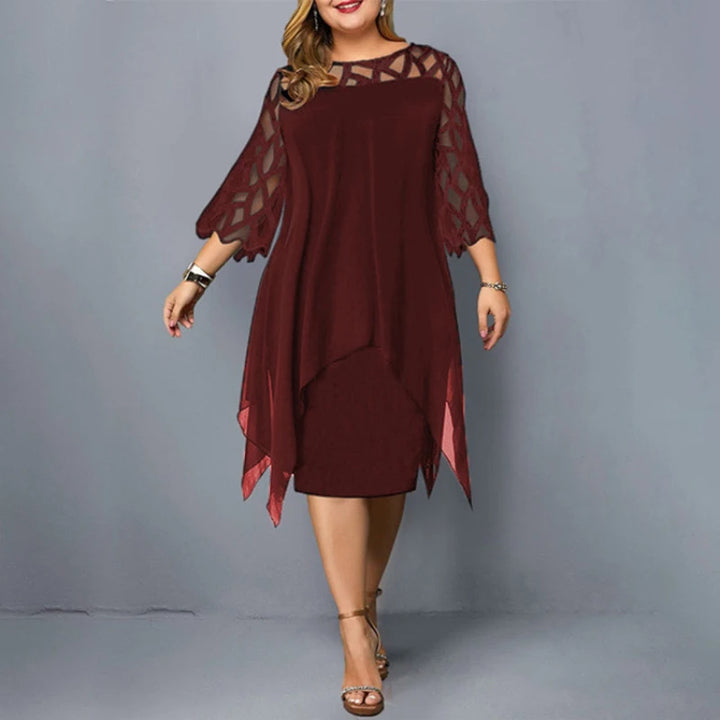 Elina | Elegant Oversize Midikjole
