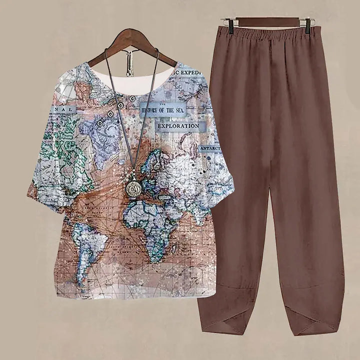 Emma | Verdenskort Print Sæt