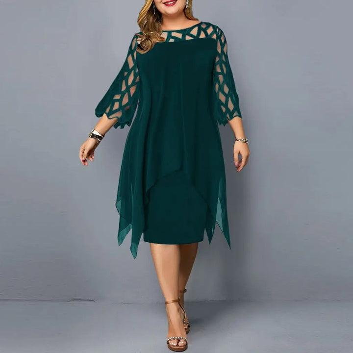 Elina | Elegant Oversize Midikjole