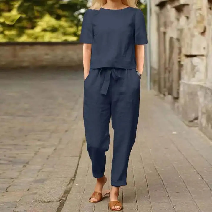 Evelyn | Vintage Casual To-Delt Sæt