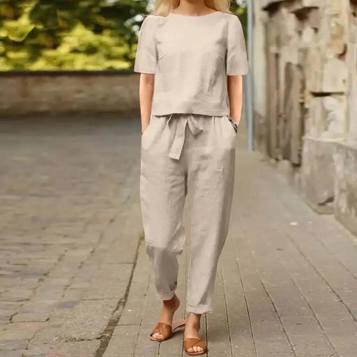 Evelyn | Vintage Casual To-Delt Sæt
