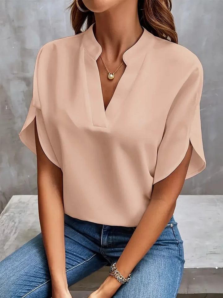 Sienna | Elegant V-Hals Bluse