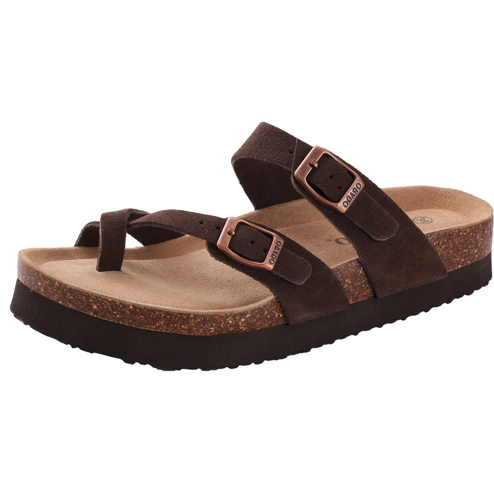 Malibu | Tå-Løkke Cork Sandaler