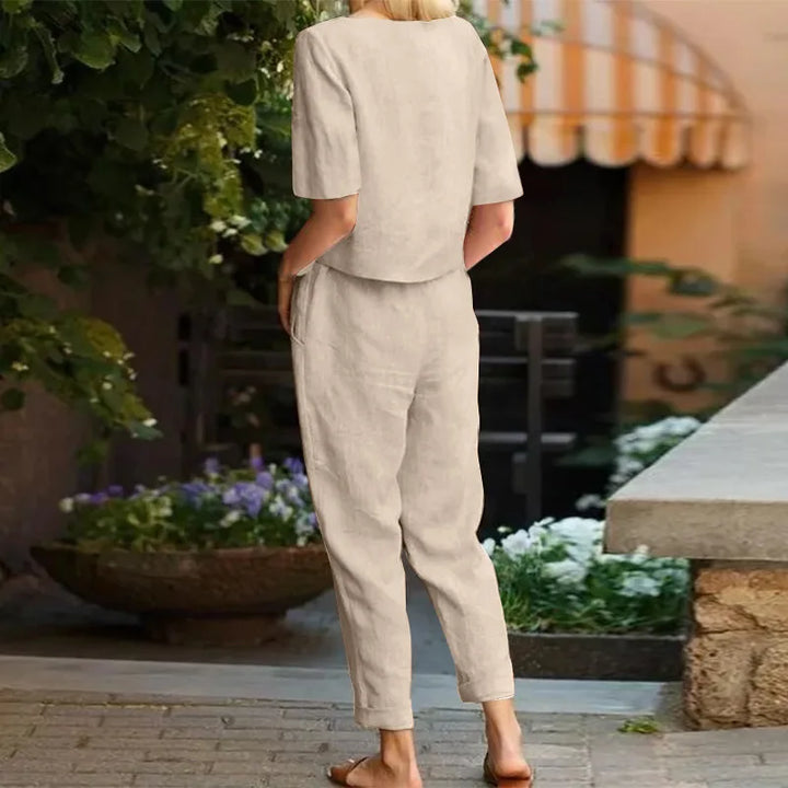 Evelyn | Vintage Casual To-Delt Sæt