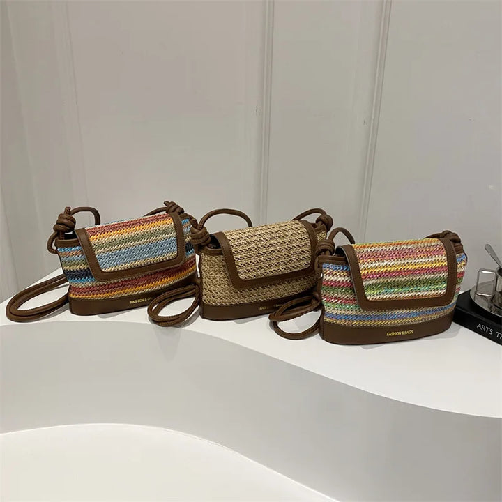 Serena | Sommer Flettet Crossbody Taske