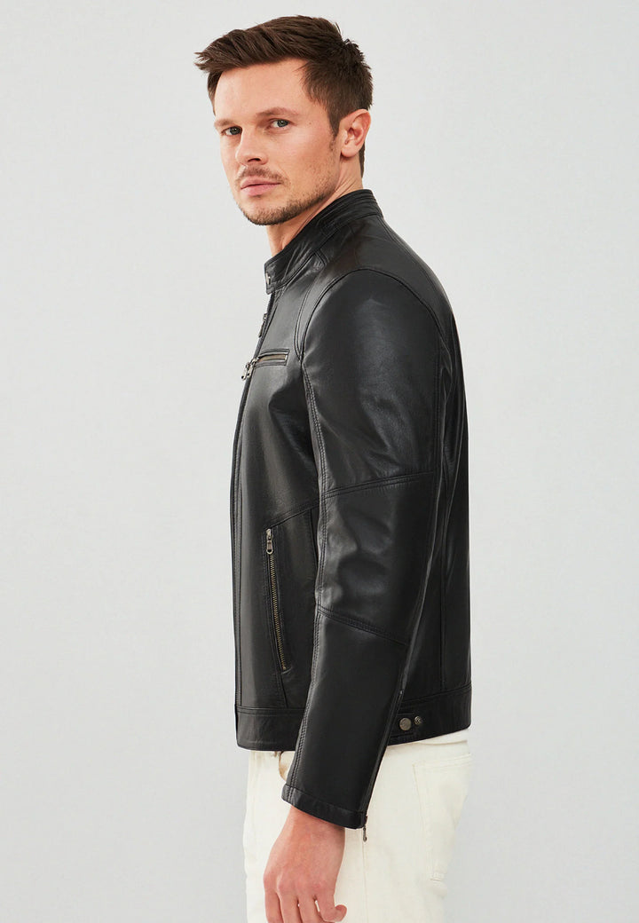 Herman | Premium Casual Læderjakke