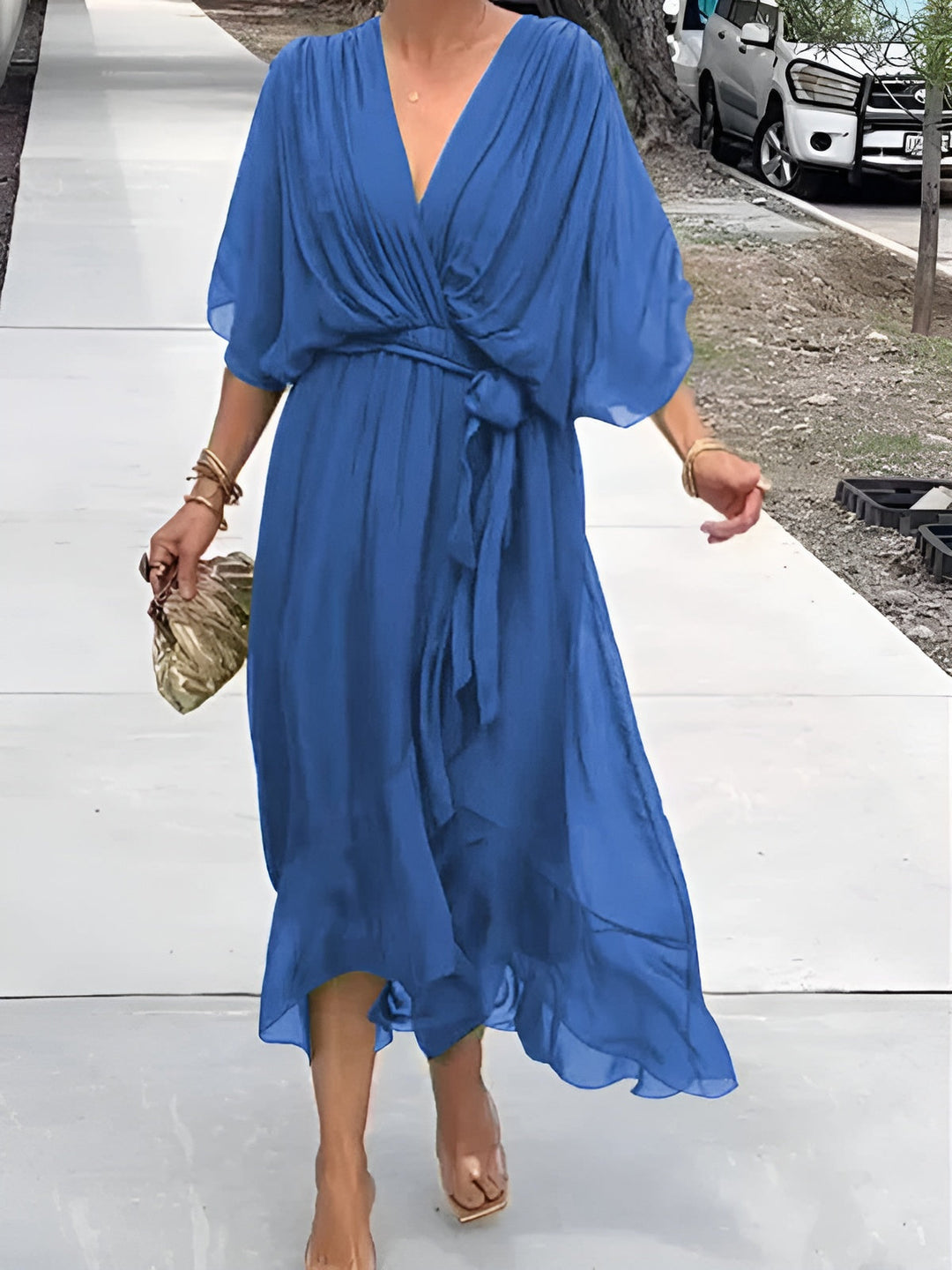 Adriana | Selvtillids-Styrkende Silke Kjole